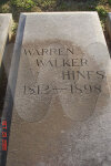 Warren Hines Grave Marker