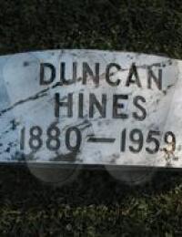 Duncan Hines - Grave Marker