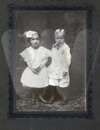 Ethel (1902-1999) &amp; John (1903-1918) Cossell - Children of Hardin &amp; Jennie Cossell