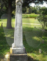 David Cline - grave marker