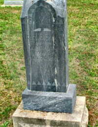 Elizabeth Forsythe Dickson - grave marker