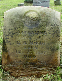 Catherine Hines - grave marker