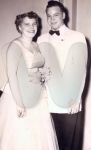 Richard Lee Johnson with Mae Hansen - 1953