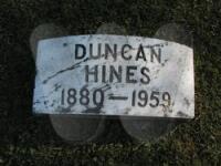 Duncan Hines - Grave Marker