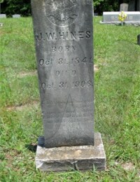 John W. Hines - Grave Marker