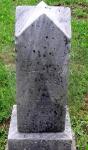 G.W. Cline - grave marker
