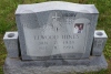 Elwood Hines - grave marker