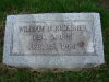William H. Ricksher - grave marker