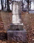 Michael Johnson - grave marker