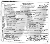 Richard Forsythe, Sr. - birth certificate