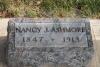Nancy J. Ashmore - grave marker