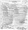 Frank Ricksher - death certificate