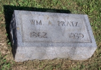 Willaim A. Pratz grave marker
