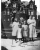 Eloise, Bernice, Wade Jr., Alberta, Elsie &amp; Harry (1922 in front of Orphanage)